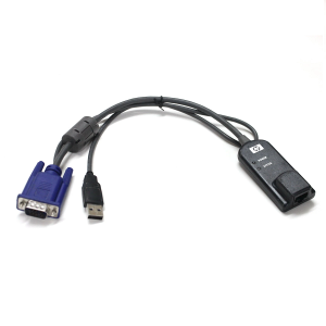 HPE AF628A KVM Console USB Interface Adapter 1 Pack USB Keyboard Mouse